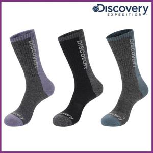 디스커버리 25년도 남여 공용 아웃도어 트레킹 하이 삭스 양말 DXSO6415N-JDGS