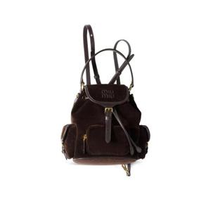 25 FW 미우미우 코듀로이 코튼 미디엄 백팩 5BZ043VOOMAF81 TP444729110