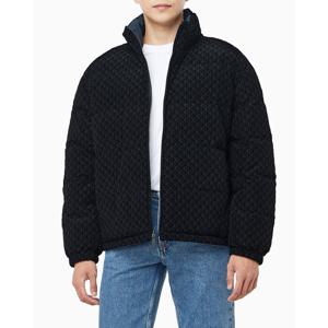 [캘빈클라인 진]남성 나일론 리버서블 올오버프린트 다운 푸퍼 자켓(4RE500G)