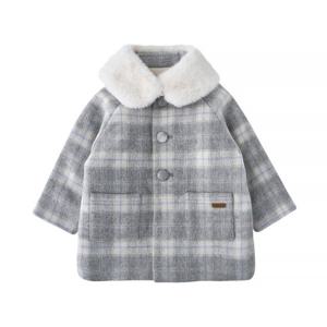 [밍크뮤](MG)체크모직코트 35C15-101-01