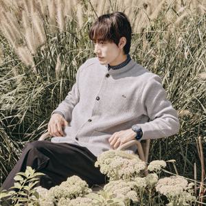 [라코스테공식] 남성 크루넥 방모 가디건 AH503E-55N CCA