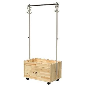 원목크라운서랍행거-이동식옷걸이수납행거 원목크라운행거 이동식행거 수납행거 이동식옷걸이 옷걸이