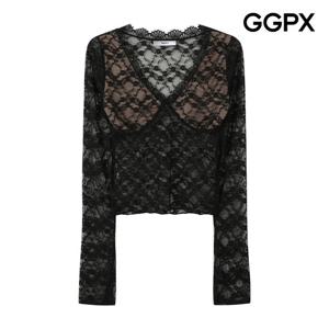 [지지피엑스]캡내장 레이스 블라우스 GPASH019F