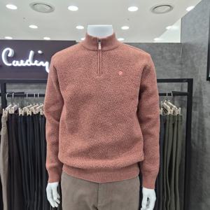 [피에르가르뎅]지오메트릭 셔닐 집업QKR4316-76