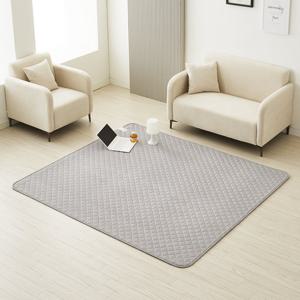 더안 시어서커 EMF 사계절용 카본 탄소매트 전기장판 그레이 라지킹(180x200cm)