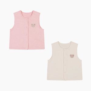 [압소바]튜핑 코튼모달 조끼 A2711901