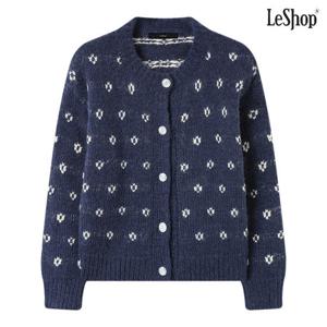 [르샵]데일리 스티치 패턴 크롭 니트 가디건 (DP4CK040A)