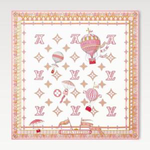 루이비통프롬 더 클라우드 스퀘어 70 실크 스카프 M96848