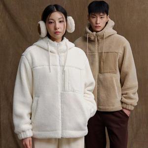 체이스컬트 동백01 공용 양털보아 후드집엎 EFRU4323D