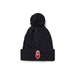 MLB모자 NQK 7ABNH0246-50BKS 하트 폼폼 비니 뉴욕양키스