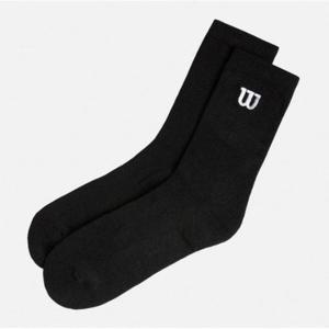 윌슨양말 LQC W243006GSO71-BLK 유니 메리노울 크루 삭스