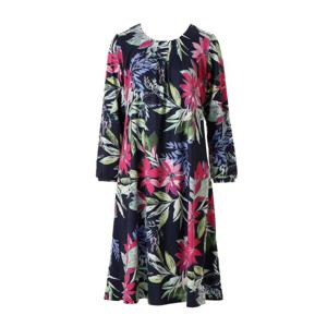 와코루 플라워나염 겨울에 입기좋은 코트나 여성 원피스잠옷 (WGN569W)