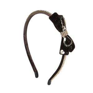 프렌치캣 BR 보석 리본 머리띠 Q55DG5061