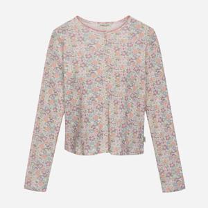 [써스데이아일랜드]핀코드 배색자수 풀오픈 티셔츠 T256MTS165W