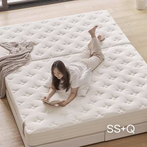 아씨방가구 에이셀 오가닉코튼 독립 패밀리 침대 매트리스 SS+Q
