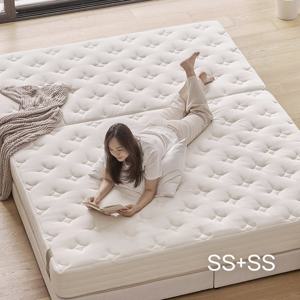 아씨방가구 에이셀 오가닉코튼 독립 패밀리 침대 매트리스 SS+SS