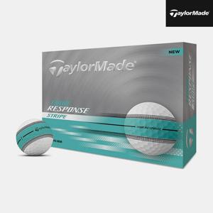 테일러메이드 투어 리스폰스 스트라이프 골프볼[남여공용][3피스][민트]