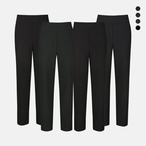 데니스골프 25FW신상 여성 라이트퍼 밴딩팬츠 4종택1_RAQWLPT351