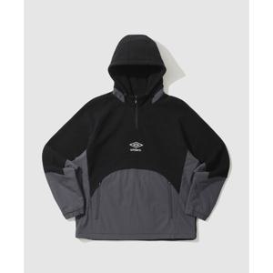 엄브로 WARM 우븐 믹스 플리스 후드 아노락 BB UP421SHDO1 BKL0 GMU0 WMG0