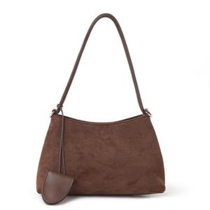 [위시드]투웨이 스트랩 스웨이드 미니 호보 숄더백 (WICCBG005)