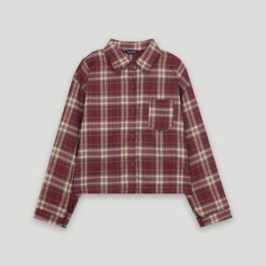 [코데즈컴바인]스트링 크롭 체크 셔츠 CKD-SH385WB