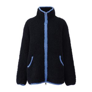 [비엔엑스]데일리 부클 배색 투웨이 집업 가디건 (BX4JK015L0)