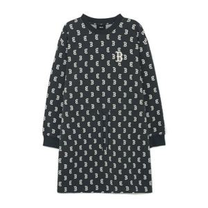 MLB반바지 JQT 3FOPM0134-43CGS 여성 클래식 모노그램 자카드 오버핏 원피스