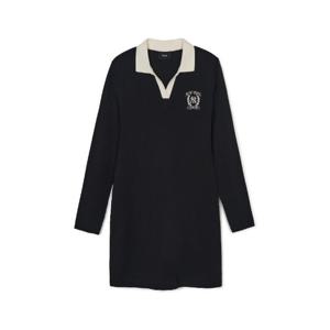 MLB반바지 JQT 3FOPV0144-50BKS 여성 오픈카라 바시티 슬림핏 원피스 뉴욕양키스