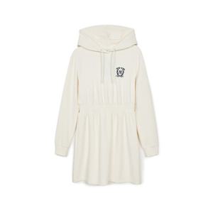 MLB반바지 JQT 3FOPV0244-50CRS 여성 스포티브 바시티 후드 원피스 뉴욕양키스