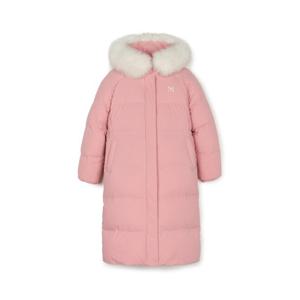 MLB패딩 JQT 3FDJB1246-50PKM 여성 커브 롱 패딩 뉴욕양키스