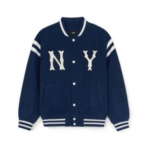 MLB자켓 JQT 3AJPV1546-50NYL 울 어깨배색 쿠퍼스 바시티자켓