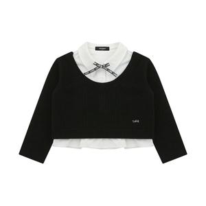 [티파니(정상)](T56KAB010)-BK 레이어드 카라 BL