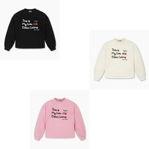 [베네통키즈]체리 스팽글 맨투맨QATS22561(3컬러)