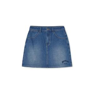 MLB반바지 JQT 3FDSV0144-50INS 여성 바시티 컬시브 자수 데님스커트 뉴욕양키스