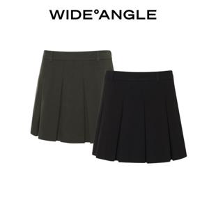 [와이드앵글]CO 울라이크 컬러 포인트 플리츠 큐롯 L WWW23Q11