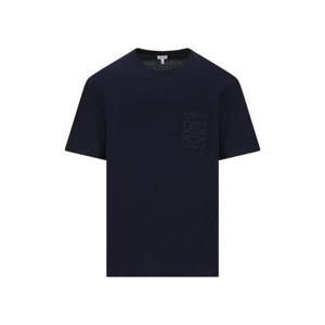 로에베 로고 자수 티셔츠 H526Y22XBC9602