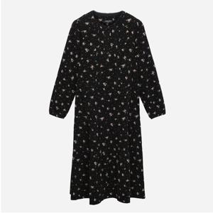 [써스데이아일랜드]플라워 핀턱 기모 티어드 원피스 T258MOP247W