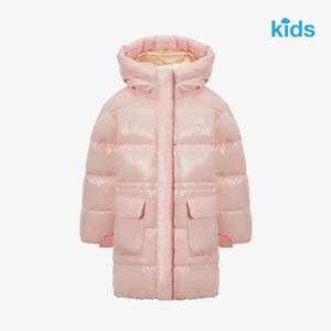 [노스페이스키즈] (NC1DR58U_라이트핑크) 걸즈 레이나 다운 코트 (RDS)   NKUS