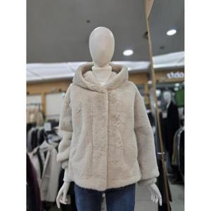 ab.f.z 세이브존05 볼륨소매 후드 페이크퍼 재킷 lfa1hf05