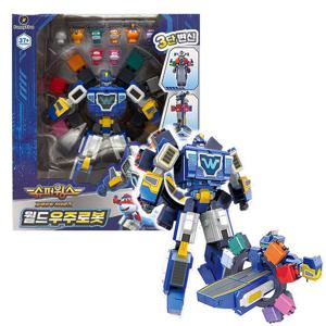슈퍼윙스 월드 우주로봇 어린이 변신로봇 장난감