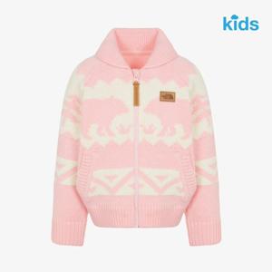 [노스페이스키즈] (NJ5SR52V_인디안핑크) 키즈 코위찬 가디건   NKUS