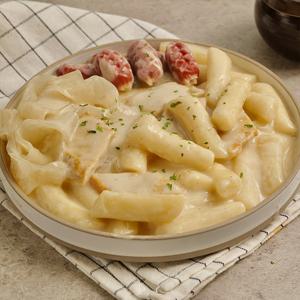 사계절 떡볶이 밀키트 하얀크림맛 (밀떡) 510g x 5개