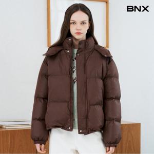 [BNX] 베이직 하이넥 스트링 퀼팅 패딩 점퍼 (BX4JP035L0)
