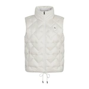 [핑]여성  핫멜팅 튜브 다운점퍼 베스트 121E4JV258_WH