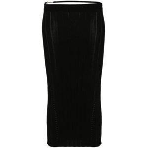 자크뮈스 미디 스커트 241KN3622358990 BLACK