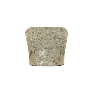 25 FW 돌체앤가바나 시퀸 장식 스트랩리스 탑 F79BZTFLMK4 TP432350581