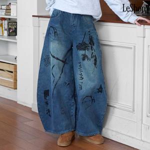 [르샵]포켓 포인트 벌룬 데님 팬츠 (DP4TA008A)