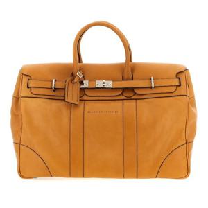 브루넬로쿠치넬리 컨트리 가죽 플랩 더플백 MBTGBU071 C001