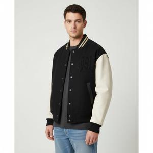 디젤 L-니만 레더 재킷 - 블랙  A144140LHAL9XX