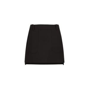 캘러웨이골프스커트 VQA CWPC25W602_BK 겨울 여성 밑단 플리츠믹스 큐롯